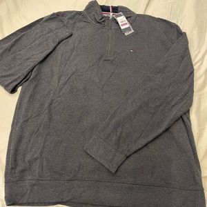 Tommy Hilfiger Mens Winston Pullover mockneck Zippered Sweater 955 2XL